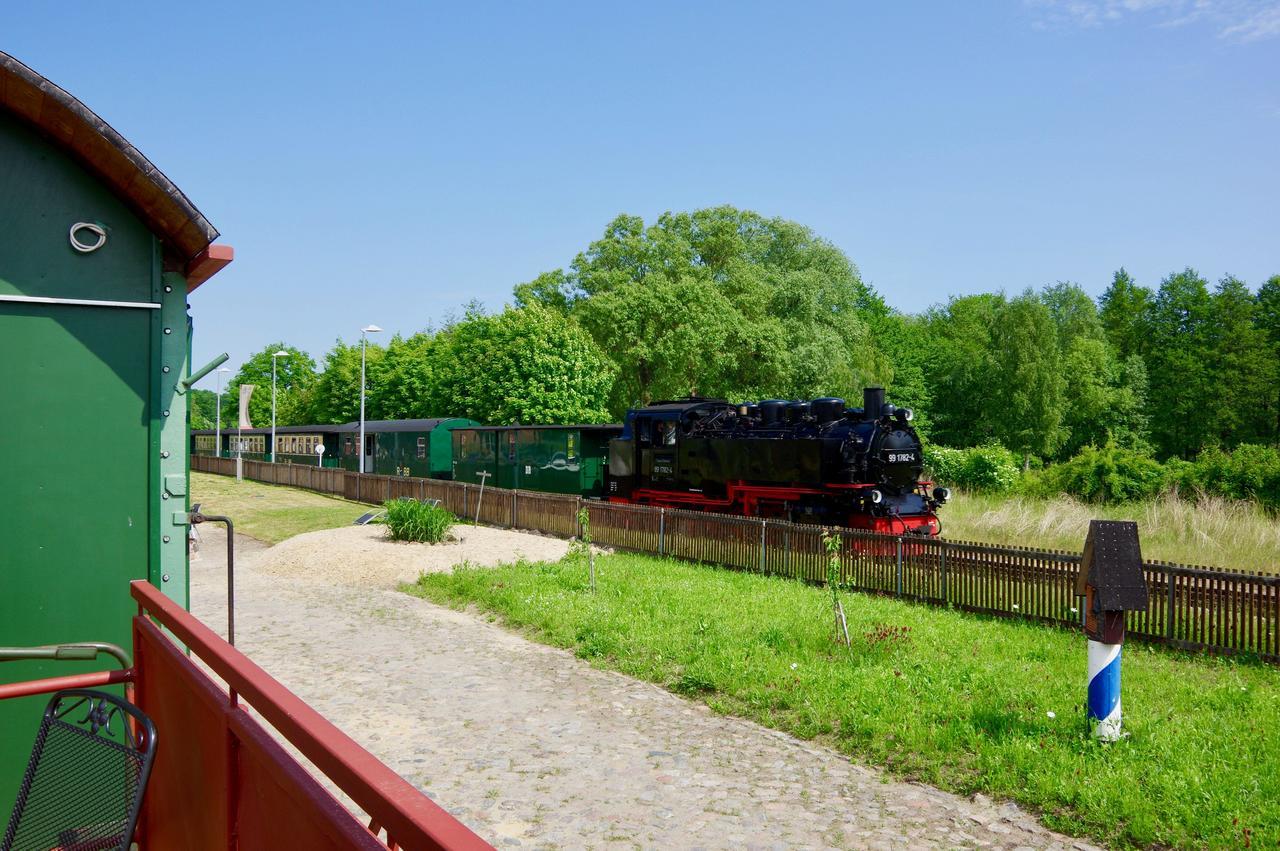 Vila Urlaubsbahnhof-Schlafwagen Lauterbach  Exteriér fotografie