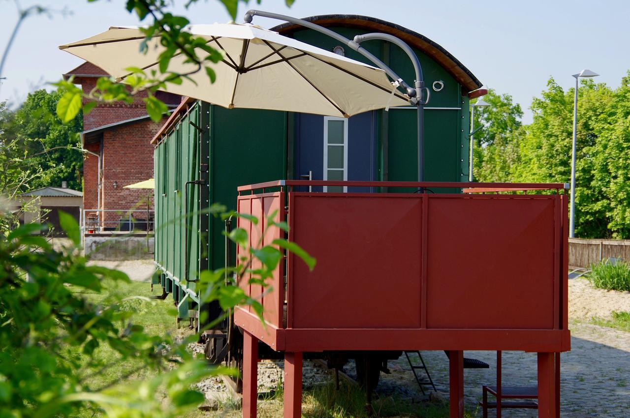 Vila Urlaubsbahnhof-Schlafwagen Lauterbach  Exteriér fotografie